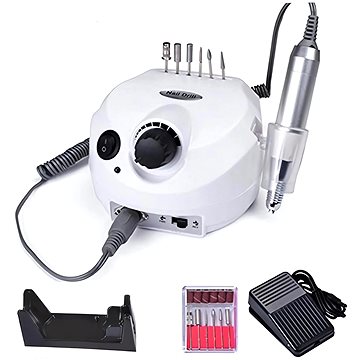 

Verk 24496 Bruska na nehty s nástavci 35000 rpm, bílá