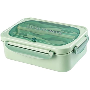 

Verk 07270 Svačinový box s příborem 1000 ml, zelený