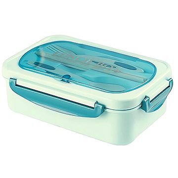 

Verk 07270 Svačinový box s příborem 1000 ml, modrý