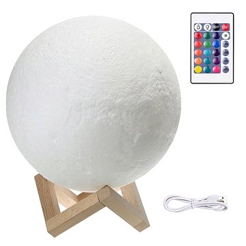 

Verk 15704 Lampička 3D Měsíc 14 cm, 12 barev