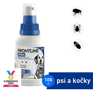 Frontline spray 100 ml - Antiparazitní sprej