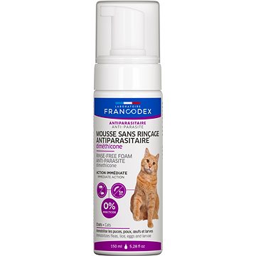 

Francodex Dimethicone bezoplachová pěna kočka 150 ml