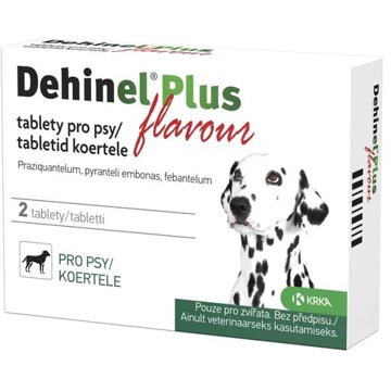 

Dehinel Plus Flavour tablety pro psy 2 ks