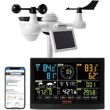 

Vevor 7-in-1 Wi-Fi Weather Station 7,5"