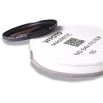 

VFFOTO Magnetický ND filtr 64 × GS 49 mm