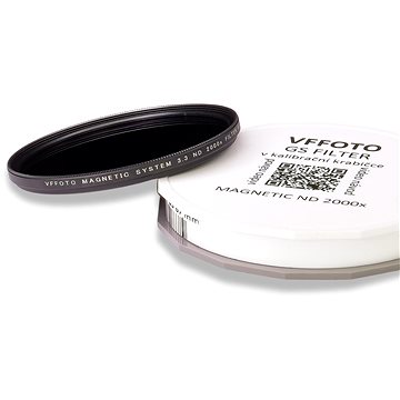 

VFFOTO Magnetický ND filtr 2000 × GS 105 mm
