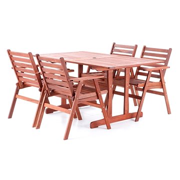 

V-GARDEN Set zahradního nábytku MONROO 4 1stůl+4křesla