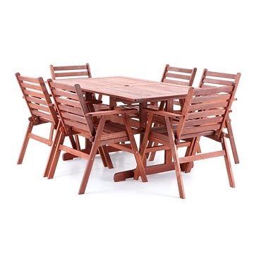 

V-GARDEN Set zahradního nábytku MONROO 6 1stůl+6křesel