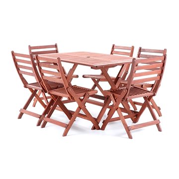 

V-GARDEN Set zahradního nábytku VeGA SET 6 1stůl+6židlí