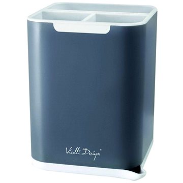 

Vialli Design Odkapávač na příbory, LIVIO DUO_5622, šedý