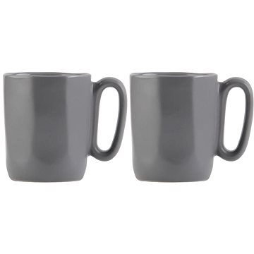 

Vialli Design Hrnek keramický, 80 ml, 2 ks, šedý_FUORI 29958