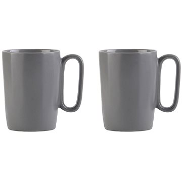 

Vialli Design Hrnek keramický, 250 ml, 2 ks, šedý_FUORI 30015