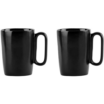 

Vialli Design Hrnek keramický, 250 ml, 2 ks, černý_FUORI 30022