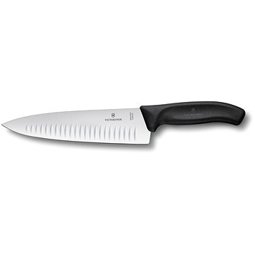 

Victorinox kuchařský nůž s extra širokou čepelí a dutými výbrusy Swiss Classic 20 cm