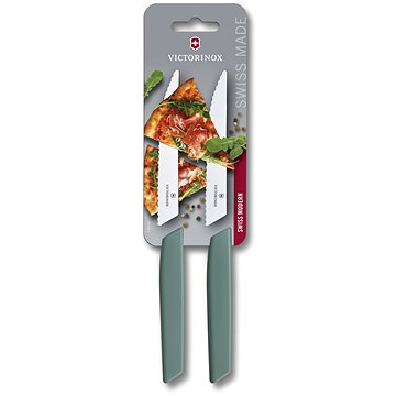 

Victorinox Swiss Modern Sada 2 steakových nožů šalvějově zelená