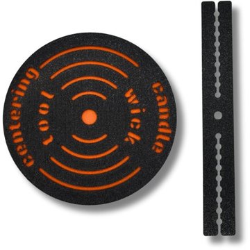 

Vierto Přípravek pro vycentrování knotu svíčky, oranžový