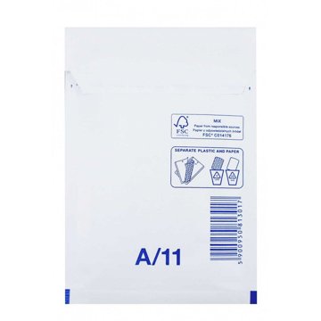 VIKPAP bublinková A11, bílá, 120 × 175 mm - balení 200 ks