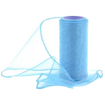 

Vikpap Organza 12 cm/10y modrá ledová