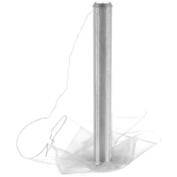 

Vikpap Organza 40 cm/10y stříbrná