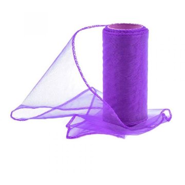 

Vikpap Organza 12 cm/10y tmavě fialová