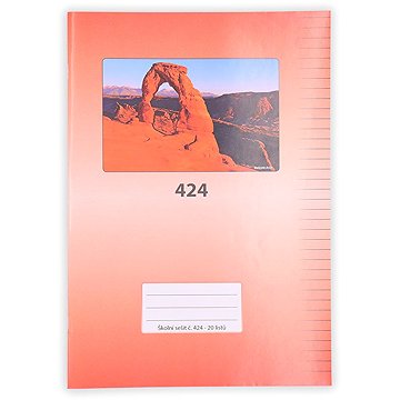 Vikpap 424, A4 linkovaný, 20 listů
