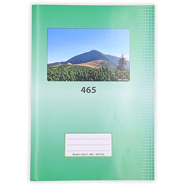 Vikpap 465, A4 čtverečkovaný, 60 listů