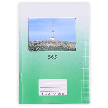 Vikpap 565, A5 čtverečkovaný, 60 listů