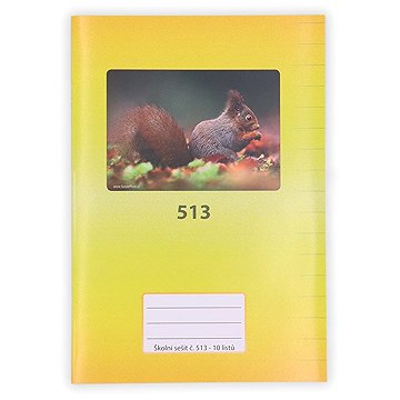 Vikpap 513, A5 linkovaný, 10 listů