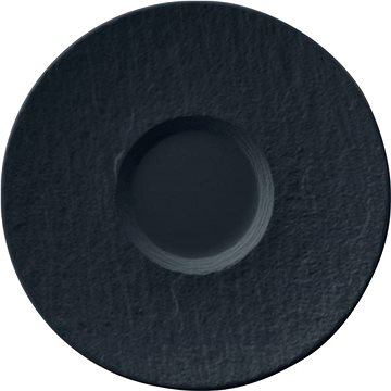 

Villeroy & Boch Podšálek kávový Manufacture Rock 12 cm, černý, 6 ks