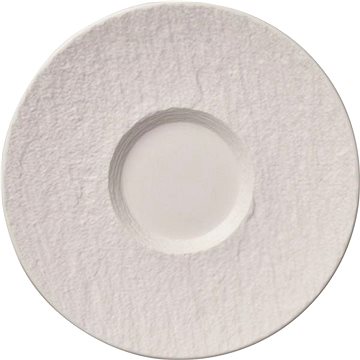 

Villeroy & Boch Podšálek kávový Manufacture Rock 12 cm, bílý, 6 ks