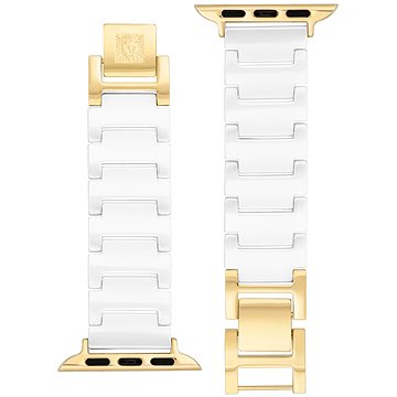 

Anne Klein Řemínek keramický bílý pro Apple Watch 38/40/41 mm WK/1010GPWT38