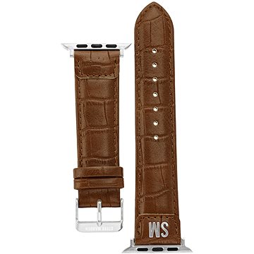 

Steve Madden Řemínek veganská kůže hnědý pro Apple Watch 38/40/41 mm WS/1002SVHY384041