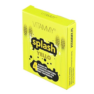 

VITAMMY SPLASH, žlutá/yellow, 4 ks