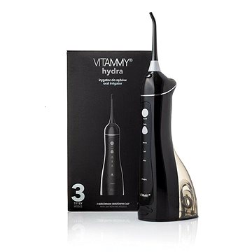 

VITAMMY HYDRA Zubní sprcha, černá
