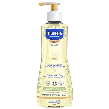 

Mustela Dětský sprchový a koupelový olej pro suchou pokožku (Cleansing Oil) 500 ml