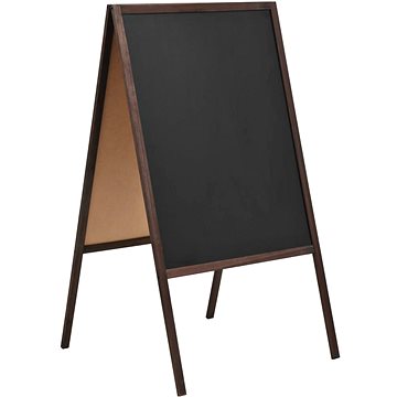 

SHUMEE Oboustranná tabule z cedrového dřeva, 60 × 80 cm