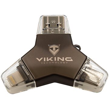 

Viking USB Flash disk 3.0 4v1 32GB černá