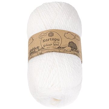 

BELLATEX Melange Wool 100 g - 010 bílá