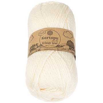 

BELLATEX Melange Wool 100 g - 025 smetanová