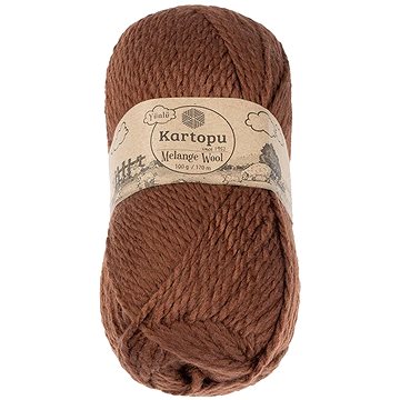 

BELLATEX Melange Wool 100 g - 1892 hnědá
