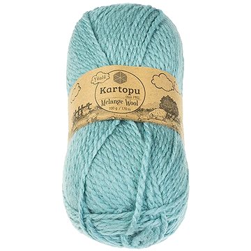 BELLATEX Melange Wool 100 g - 5017 modrá