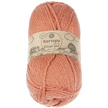 

BELLATEX Melange Wool 100 g - 784 starorůžová