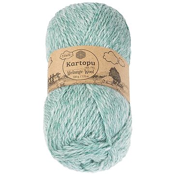 

BELLATEX Melange Wool 100 g - 9000 melír zelený