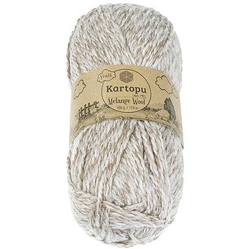 

BELLATEX Melange Wool 100 g - 9002 melír béžový