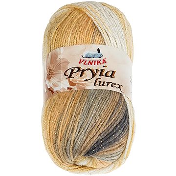 

BELLATEX Příze Pryia lurex 100 g - 315 béžová, bílá
