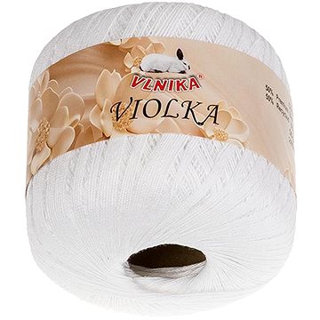 

BELLATEX Příze Violka 50 g - 100 bílá