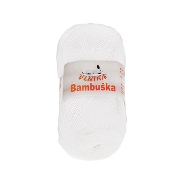 

BELLATEX Příze Bambuška 50 g - 1 bílá