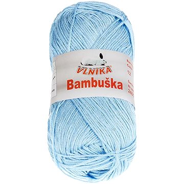 

BELLATEX Příze Bambuška 50 g - 12 světle modrá