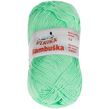 

BELLATEX Příze Bambuška 50 g - 13 zelená