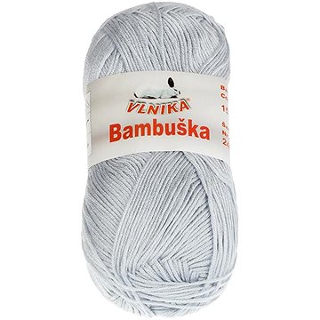 

BELLATEX Příze Bambuška 50 g - 15 světle šedá